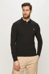 Лонгслів Polo Ralph Lauren колір чорний гладкий (1356469)