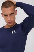 Лонгслів для тренувань Under Armour колір синій однотонний фото 4