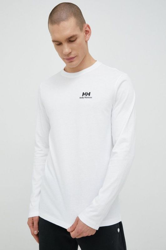 Helly Hansen Лонгслів колір білий
