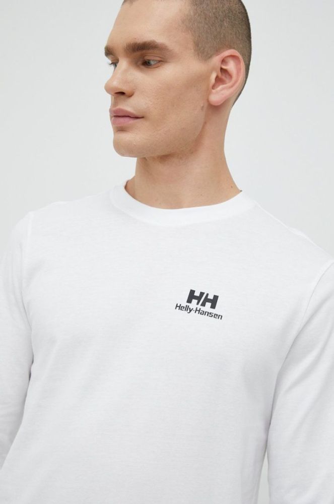 Helly Hansen Лонгслів колір білий фото 4