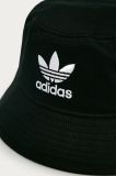 adidas Originals - Капелюх Adicolor Trefoil Bucket AJ8995.M-BLK/WHT колір чорний
