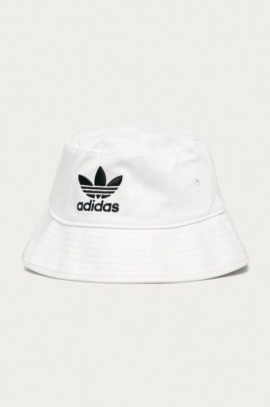 adidas Originals - Капелюх Adicolor Trefoil Bucket FQ4641.M-WHITE колір білий