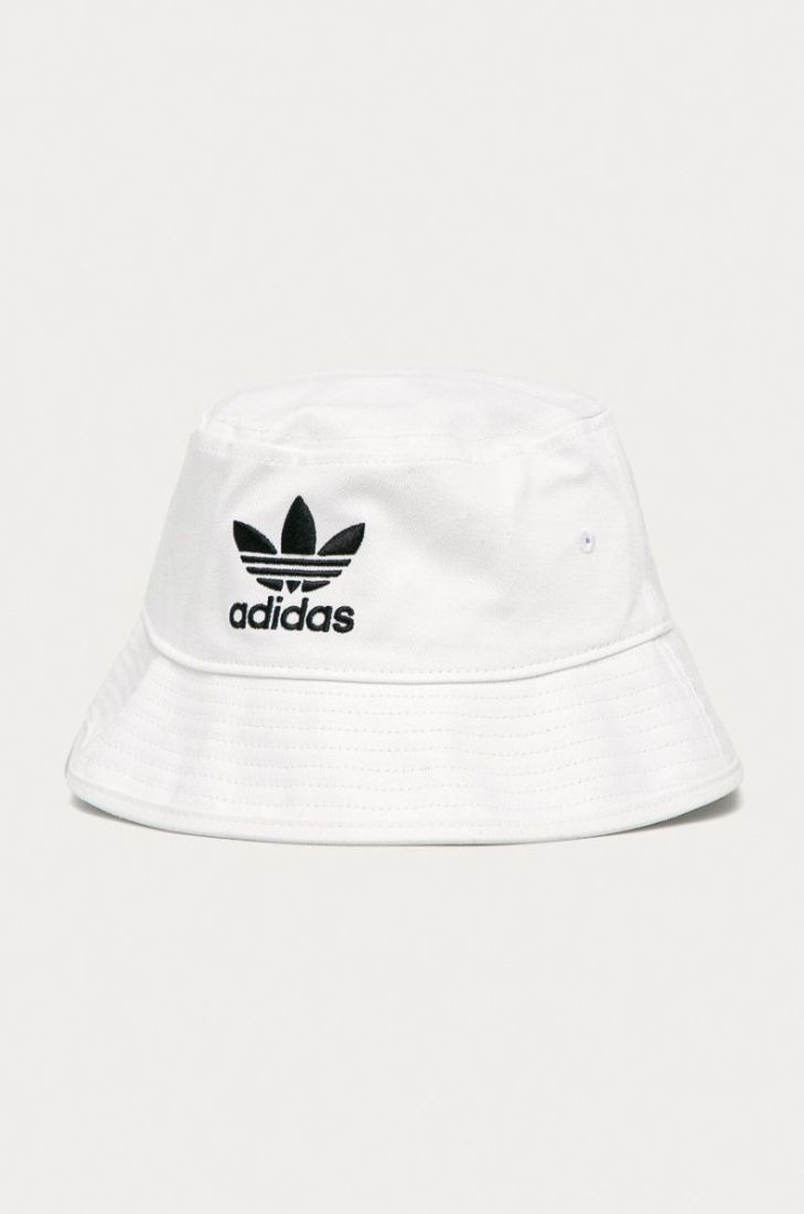 adidas Originals - Капелюх Adicolor Trefoil Bucket FQ4641.M-WHITE колір білий