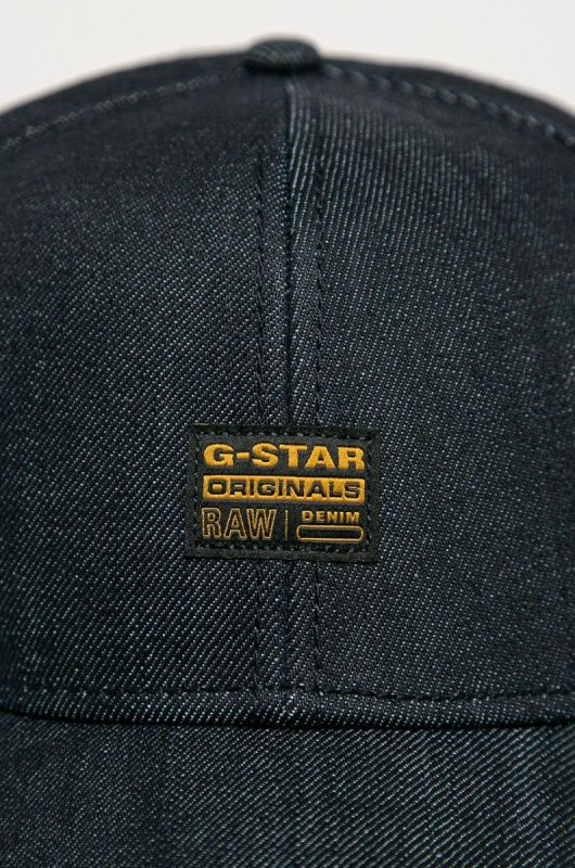 G-Star Raw - Кепка колір блакитний фото 2