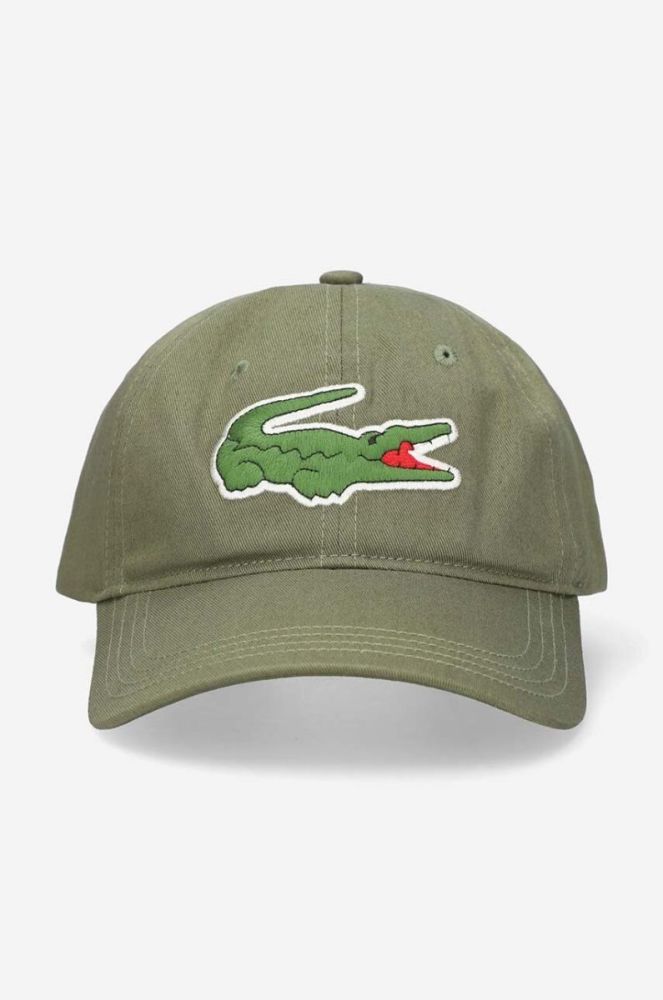 Кепка Lacoste колір білий з аплікацією RK4711-031 (3343677) фото 3