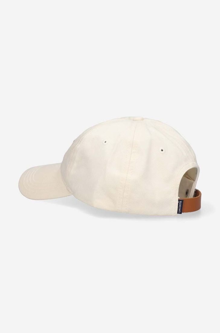 Кепка Lacoste колір білий з аплікацією RK4711-031 (3343676)