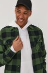 Сорочка Dickies чоловіча колір зелений regular класичний комір DK0A4XDZPG0-PINEGREEN Сорочка Dickies чоловіча колір зелений regular класичний комір DK0A4XDZPG0-PINEGREEN