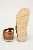 Birkenstock - Шкіряні в'єтнамки Gizeh Big Buckle 1018745-Cognac колір коричневий