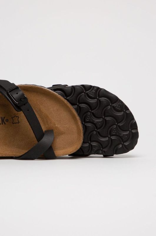 В'єтнамки жіночі Birkenstock Mayari Birko-Flor колір чорний фото 4