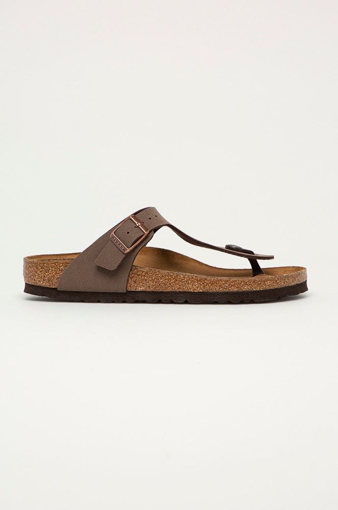 Birkenstock - В'єтнамки Gizeh Narrow Width 43753.Gizeh-Mocca колір коричневий