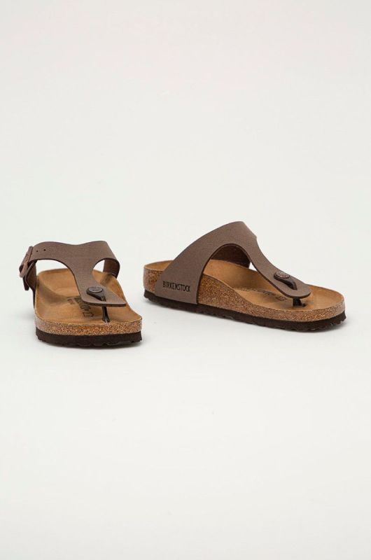 Birkenstock - В'єтнамки Gizeh Narrow Width 43753.Gizeh-Mocca колір коричневий фото 2