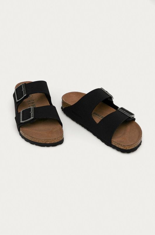 Шльопанці Birkenstock Arizona Black жіночі колір чорний 1019057 фото 2
