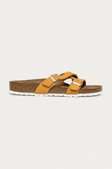 Шльопанці Birkenstock жіночі колір помаранчевий