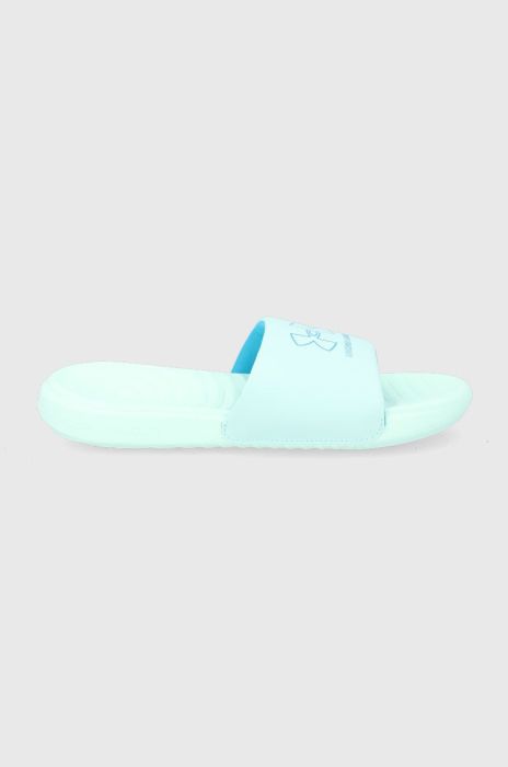 Шльопанці Under Armour 3023772 жіночі колір зелений 3023772-101