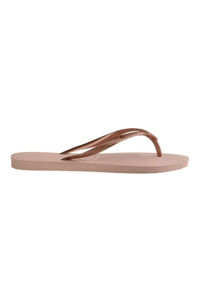 В'єтнамки Havaianas жіночі колір рожевий на плоскому ходу фото 2