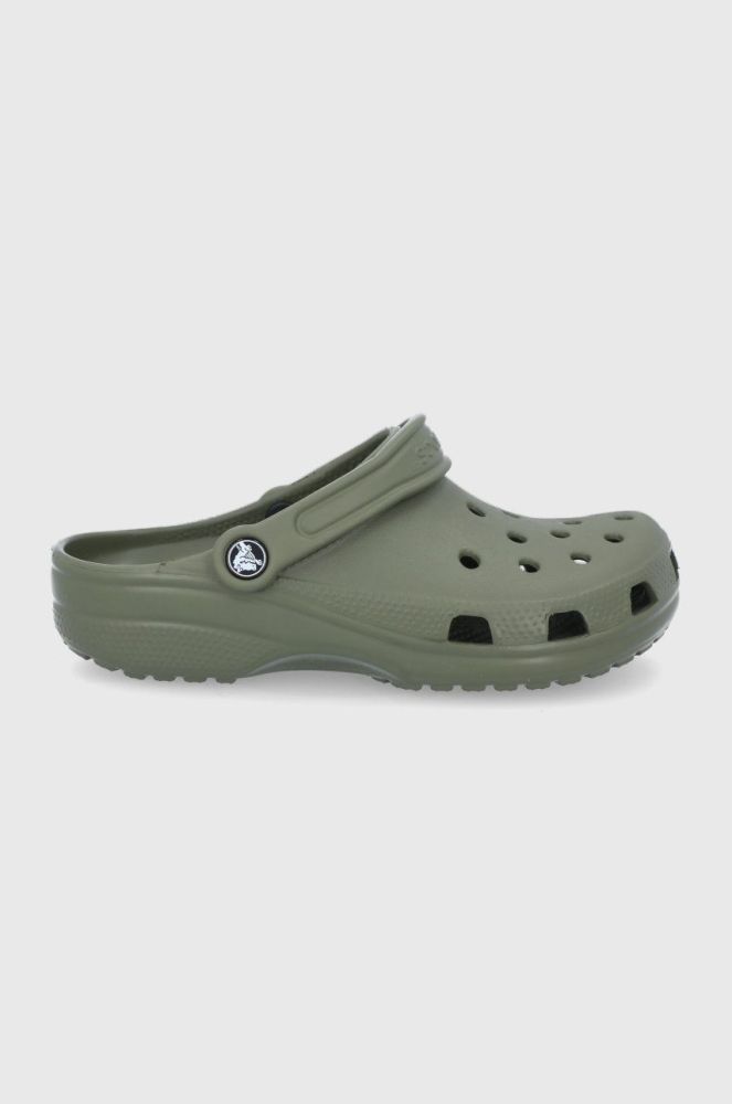 Шльопанці Crocs жіночі колір зелений CROCS.CLASSIC.10001.-FRESCO (1457835)