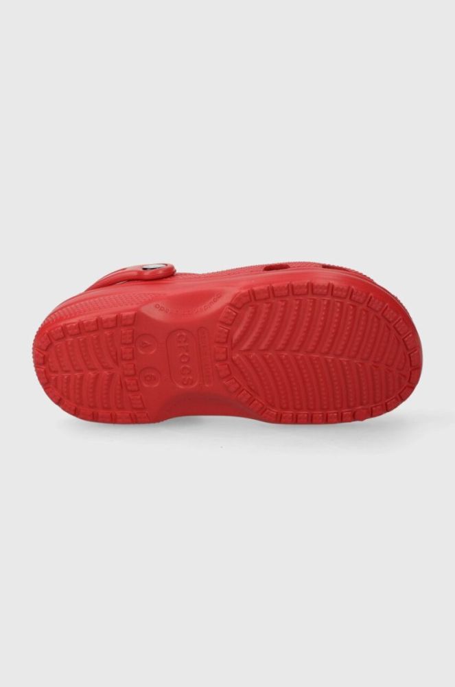 Шльопанці Crocs Classic жіночі колір червоний 10001 (1275806) фото 5