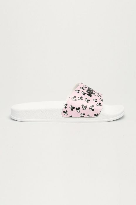 Шкіряні шльопанці MOA Concept жіночі колір рожевий