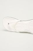 В'єтнамки Crocs жіночі колір білий OCS.CROCBAND.FLIP.11033-WHITE