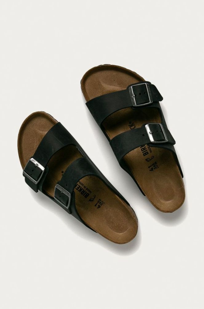 Birkenstock - Шльопанці Arizona Regular Width 552111-Black колір чорний фото 2