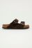 Birkenstock - Замшеві шльопанці Arizona Regular Width 951311-Mocca колір коричневий