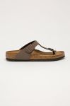 Birkenstock - Шкіряні в'єтнамки Gizeh 43751.M-Mocca колір коричневий Birkenstock - Шкіряні в'єтнамки Gizeh 43751.M-Mocca колір коричневий