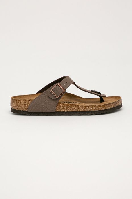 Birkenstock - Шкіряні в'єтнамки Gizeh 43751.M-Mocca колір коричневий