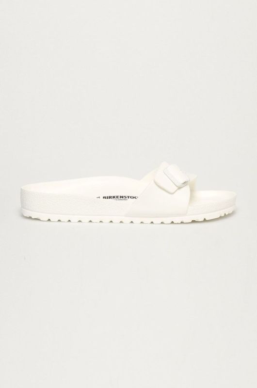 Шльопанці Birkenstock чоловічі колір білий