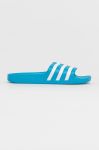 Шльопанці adidas ADILETTE чоловічі колір блакитний Шльопанці adidas ADILETTE чоловічі колір блакитний