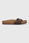 Шльопанці Birkenstock Madrid колір коричневий Шльопанці Birkenstock Madrid колір коричневий