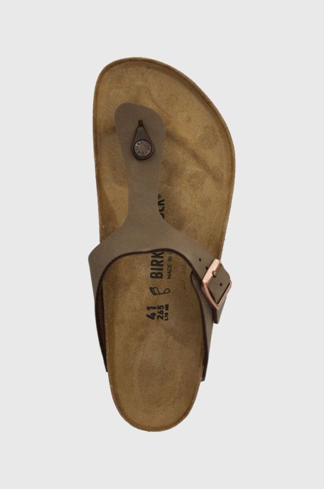 В'єтнамки Birkenstock Gizeh колір сірий 43391 фото 4