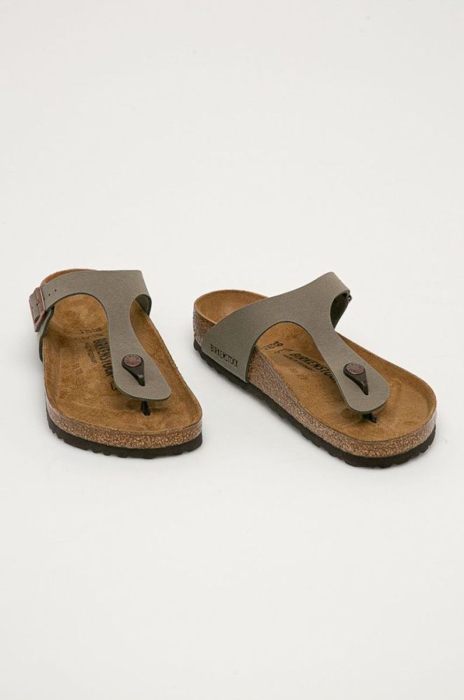 В'єтнамки Birkenstock Gizeh колір сірий 43391 фото 2