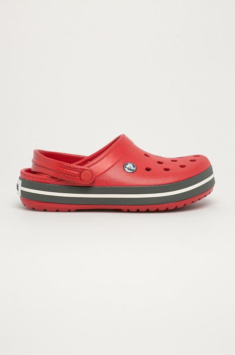 Шльопанці Crocs CROCBAND 11016 колір червоний CROCS.CROCBAND..11016.U-PEPPER