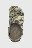 Шльопанці Crocs Classic Realtree колір зелений 12132 CLASSIC.REALTREE.12132-khaki