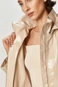 Pennyblack Куртка колір бежевий