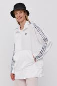 Куртка adidas Originals жіноча колір білий перехідна
