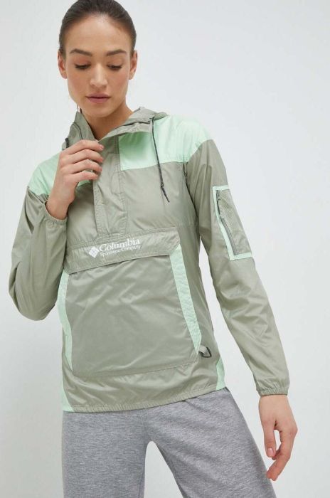 Куртка Columbia колір зелений перехідна 1870951-672 (3048779)