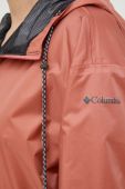 Дощовик Columbia жіноча колір помаранчевий перехідна