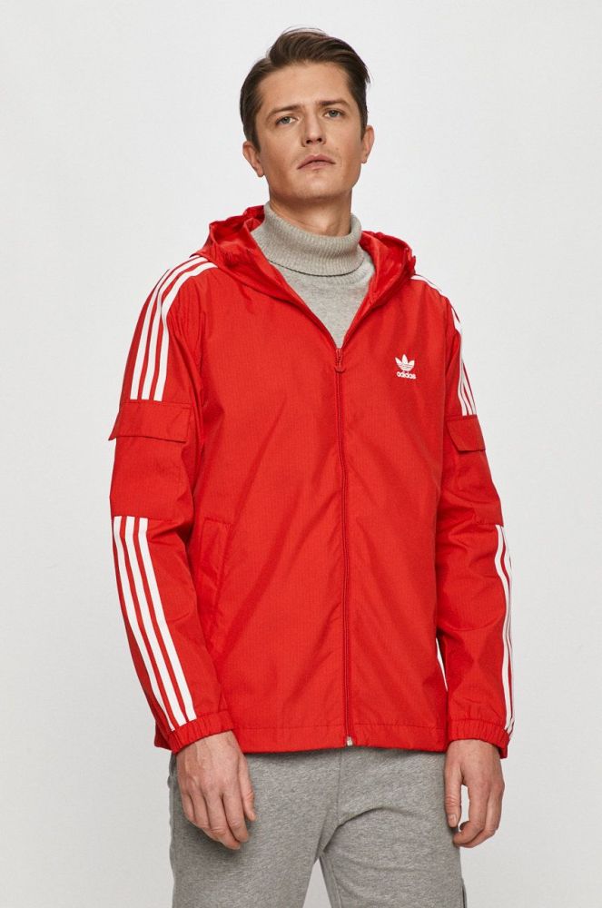 adidas Originals - Куртка колір червоний (739716)