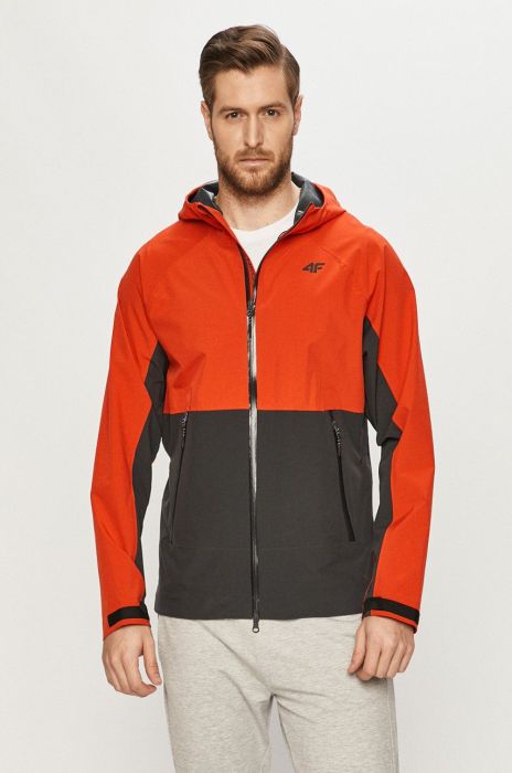 Куртка 4F колір помаранчевий перехідна