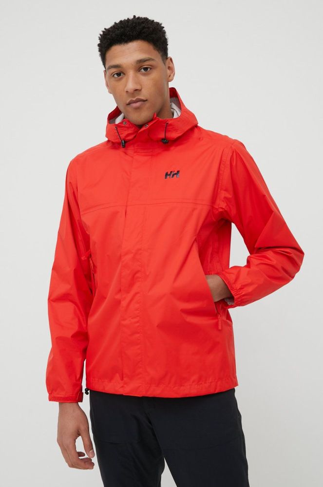 Дощовик Helly Hansen loke чоловіча колір червоний 62252-402