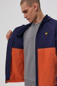 Куртка Lyle & Scott чоловіча колір синій перехідна (1454010)