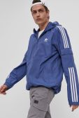 Куртка adidas Originals чоловіча перехідна колір фіолетовий