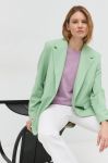 Піджак Samsoe Samsoe колір зелений однобортний однотонна (2704873)