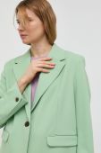 Піджак Samsoe Samsoe колір зелений однобортний однотонна (2704873)
