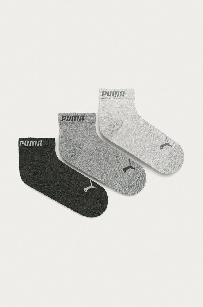 Puma - Шкарпетки (3-pack) 906978.D колір сірий (1191895)