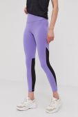 Легінси Reebok GP2328 жіночі колір фіолетовий гладкі
