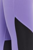 Легінси Reebok GP2328 жіночі колір фіолетовий гладкі