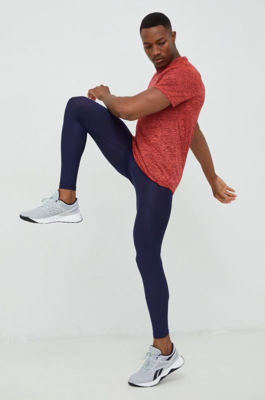 Спортивні легінси чоловічі Under Armour HG Armour колір темно-синій