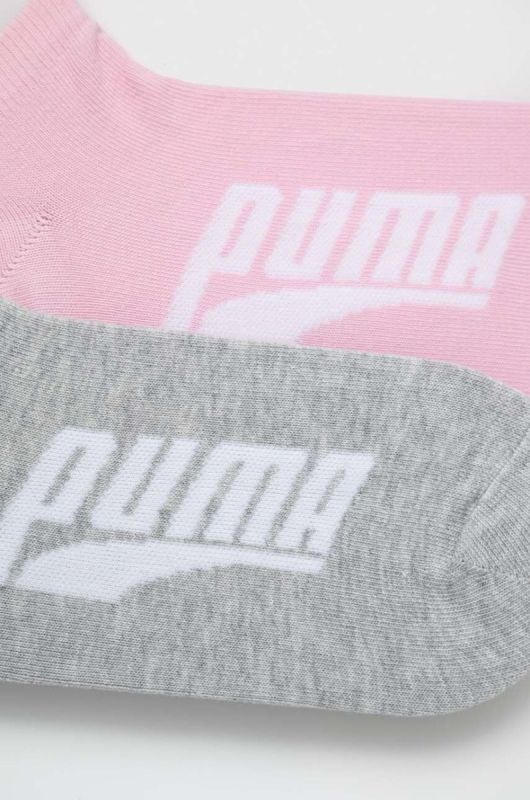 Puma Шкарпетки (2-pack) колір рожевий фото 2
